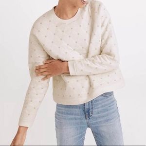 Madewell Quilted Swing Sweatshirt